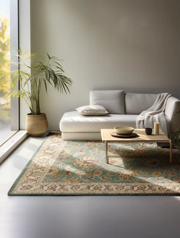 Hanse Startseite Herat Orientalisch Teppich Harirud Minze