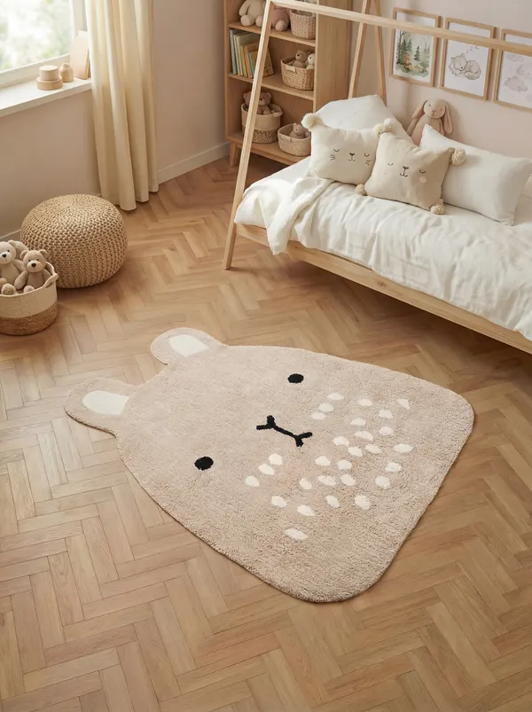 Hanse Home Snuggle Kinderteppich Pucki Beige