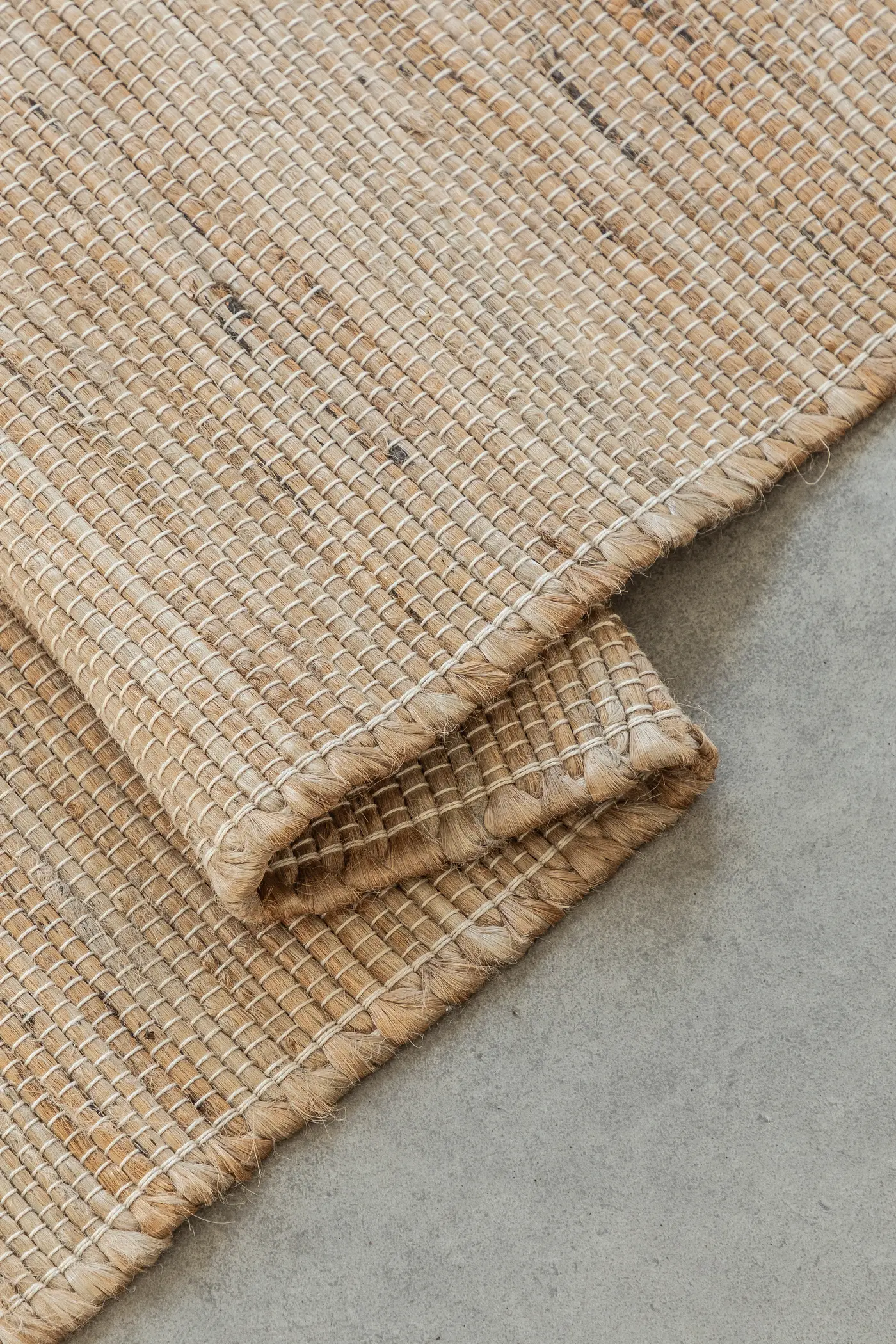Hanse Home Handloom 1.0 Jute Teppich Dhaka Naturgold Beige – Ansicht 3