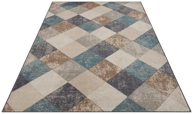 Hanse Home Terrain Designer Kurzflor Teppich Bakke Creme