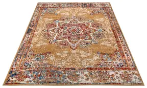 Hanse Home Luxor Kurzflor Teppich Maderno Gold Multifarben