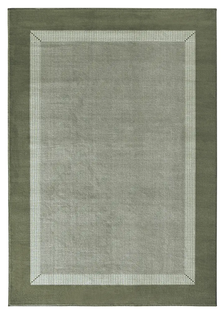 Hanse Home Basic Designteppich Band Grün