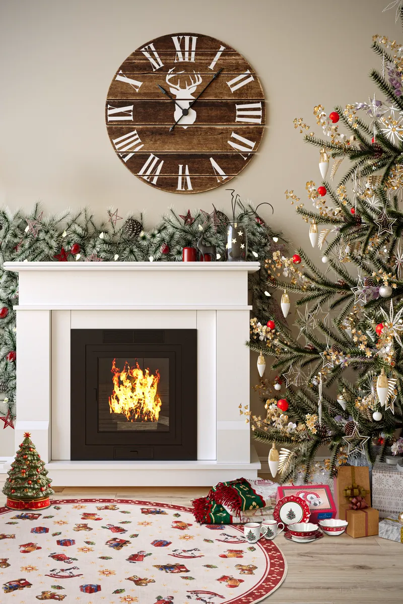 Villeroy & Boch Toy's Delight Design Teppich Nostalgic Rot Multifarben