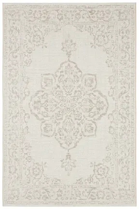 Hanse Home Beach In- & Outdoorteppich Tilos Creme Beige