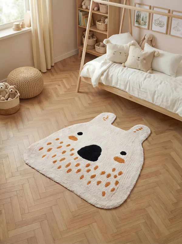 Hanse Home Snuggle Kinderteppich Nienchen Creme Multifarben