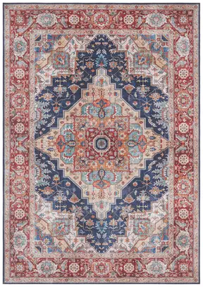 Hanse Home Asmar Kurzflor Teppich Sylla Indigoblau