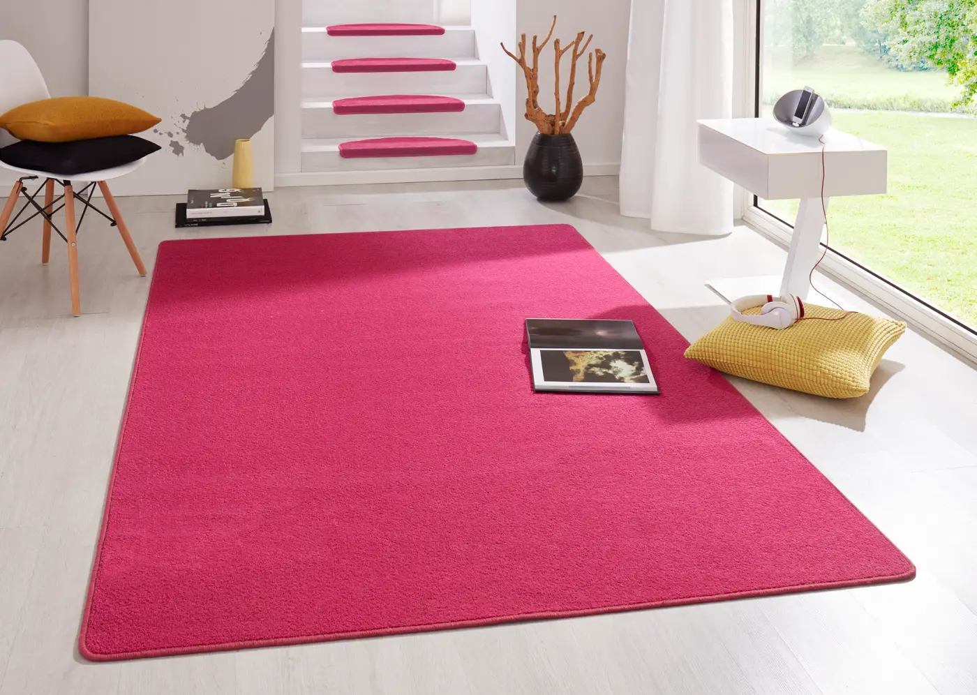 Hanse Home Fancy Kurzflorteppich Fancy Pink – Ansicht 2