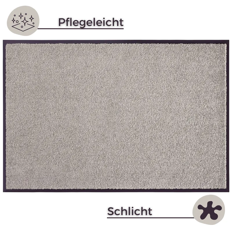 Hanse Home Wash & Clean Fußmatte Taupe