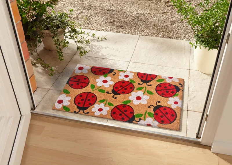 Hanse Home Kokos Fußmatte Lady Beetle