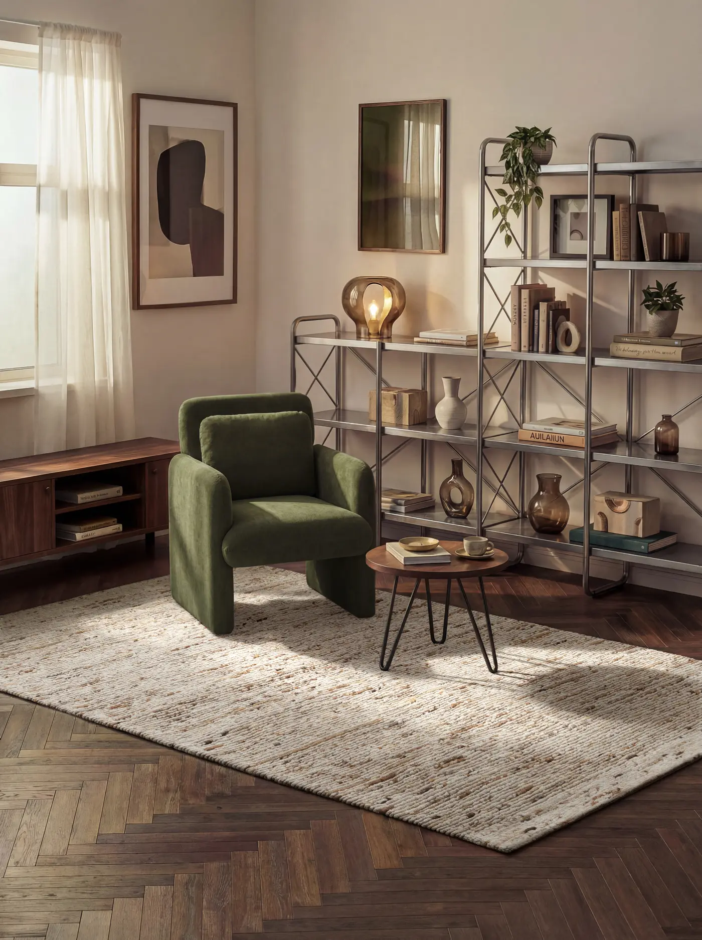 Ted Baker Bexley Wollteppich Woolwich Creme Multifarben – Ansicht 2