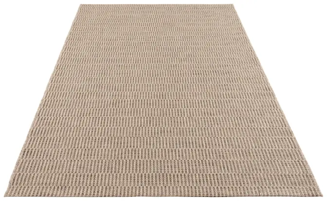 Elle Decoration Brave In- & Outdoor Teppich Dreux Natur Braun