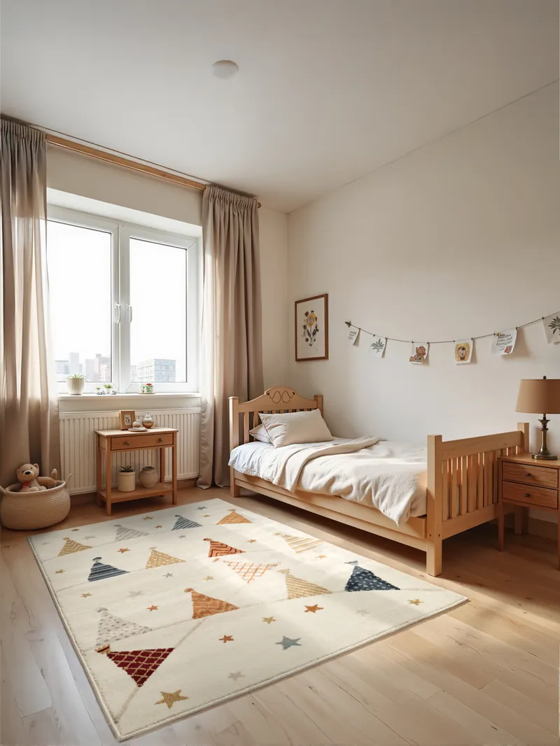 Hanse Home Adventures Kinderteppich Kids Party Creme Multifarben