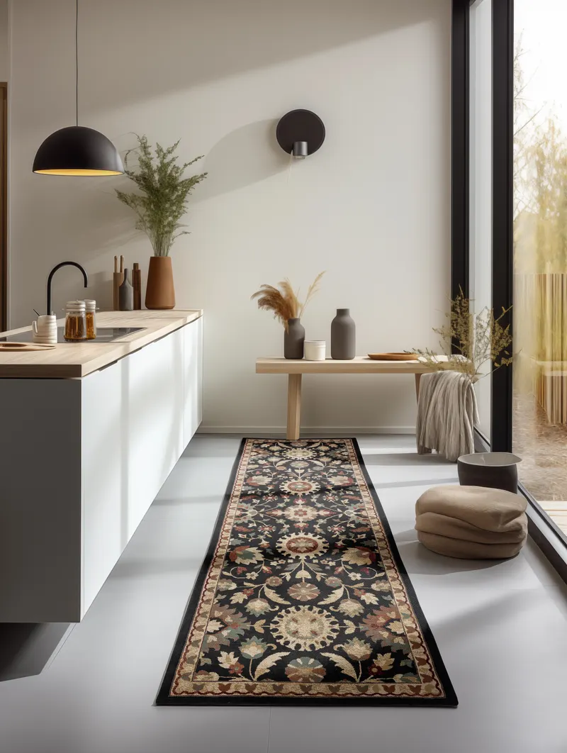 Hanse Startseite Herat Orient Teppich Farsi Schwarz