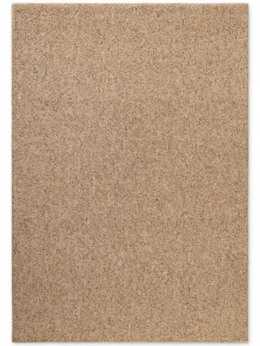 Elle Decoration Rocco Woll-Optik Teppich Rocco Karamell