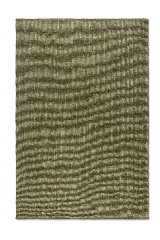 Hanse Home Bouclé Jute Teppich Jaipur Dschungelgrün
