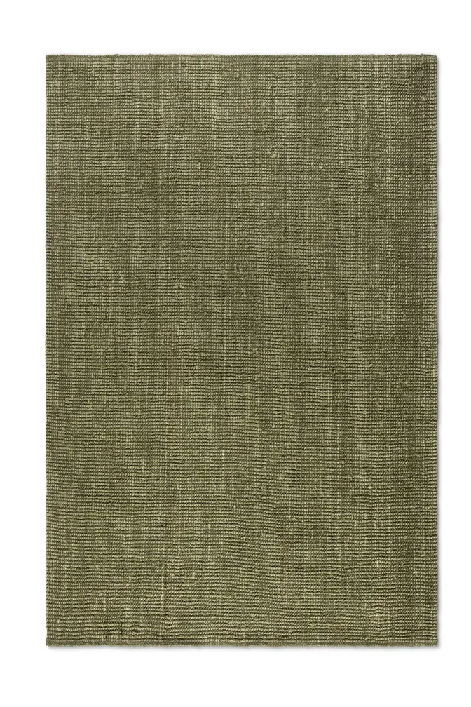 Hanse Home Bouclé Jute Teppich Jaipur Dschungelgrün