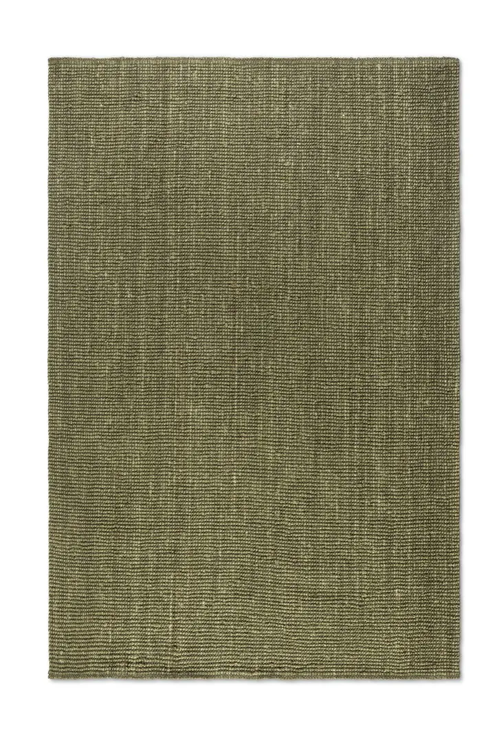 Hanse Home Bouclé Jute Teppich Jaipur Dschungelgrün