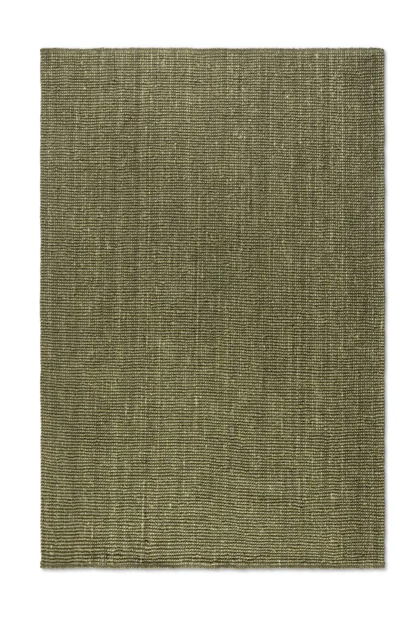 Hanse Home Bouclé Jute Teppich Jaipur Dschungelgrün