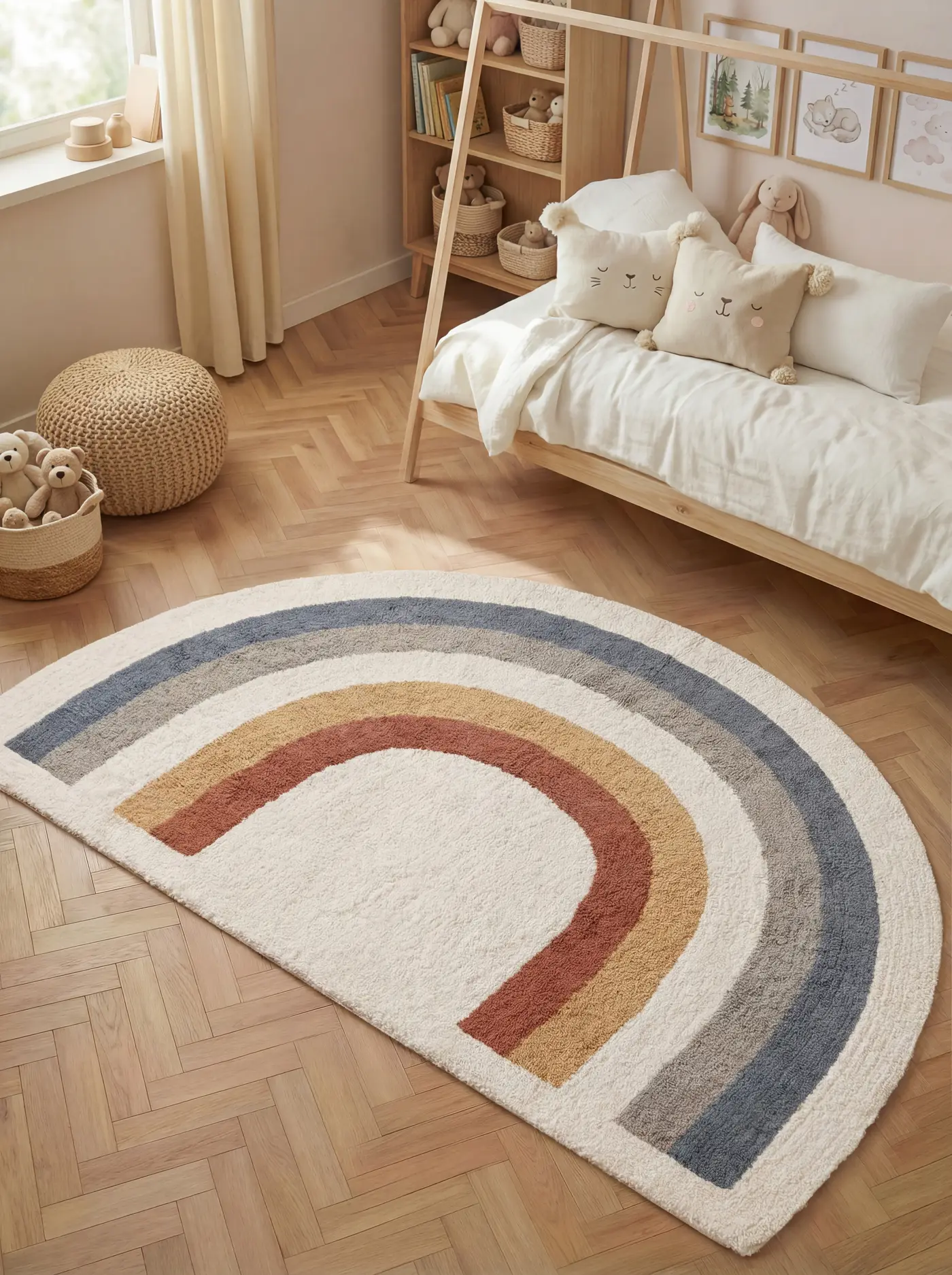 Hanse Home Snuggle Kinderteppich Riva Creme Multifarben – Ansicht 2