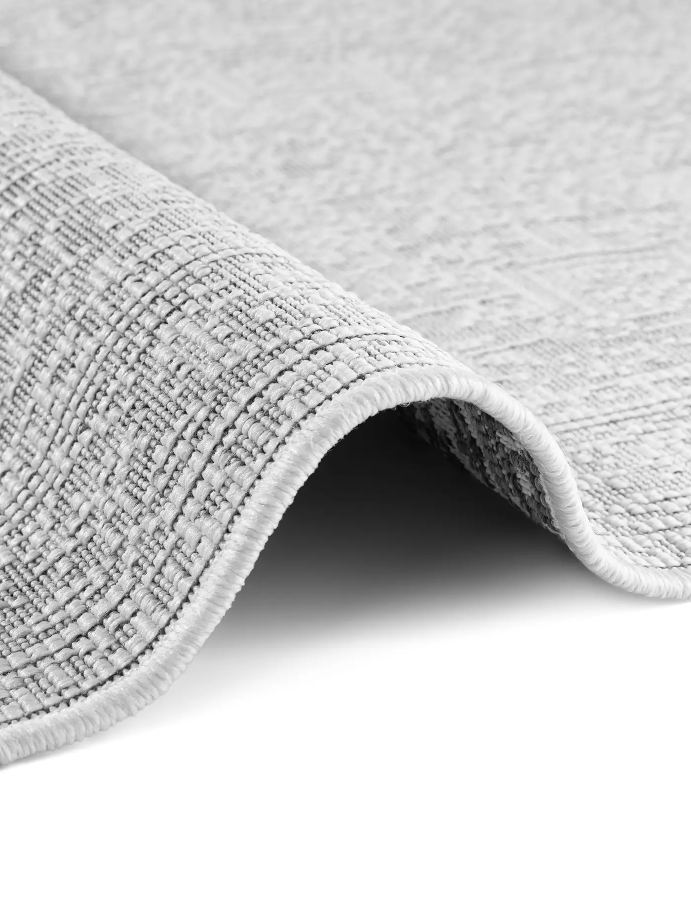 Hanse Home Duet In- & Outdoor Wendeteppich Kona Weiß Grau – Ansicht 3