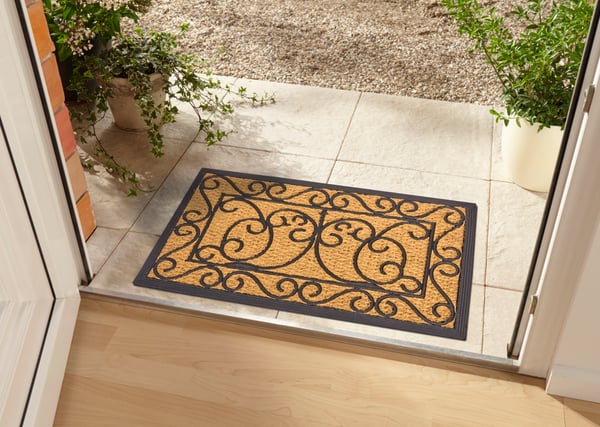 Hanse Home Mix Mats Gummi Kokos Fußmatte rechteckig