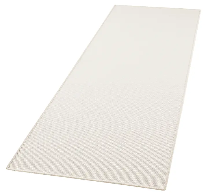 Hanse Home In- & Outdoor Flachgewebe Läufer Nature Sisal-Optik Creme Weiß