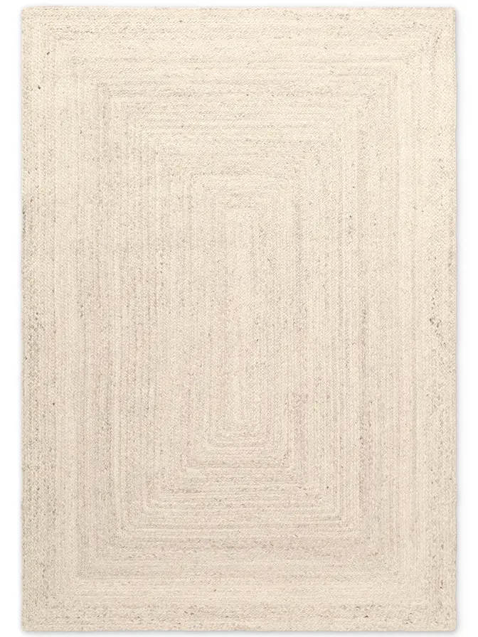 Hanse Home Juno Jute Teppich Juno Reinweiß