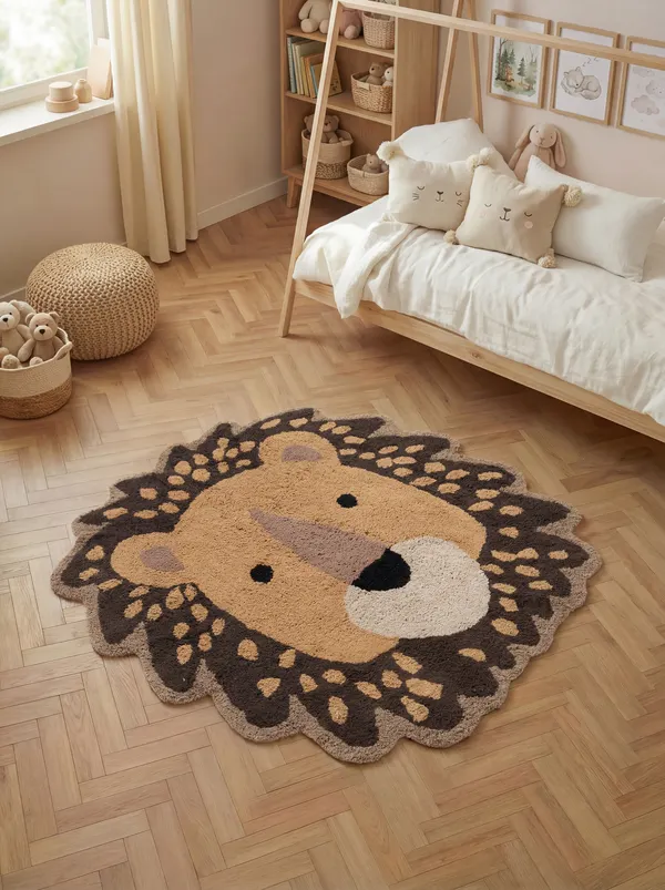 Hanse Home Snuggle Kinderteppich Roary Braun Multifarben