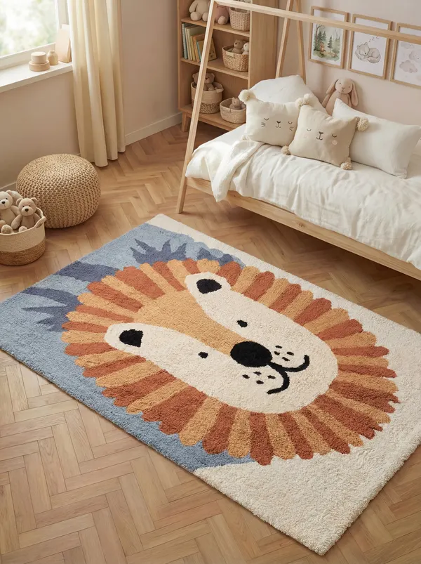 Hanse Home Snuggle Kinderteppich Samba Creme Multifarben