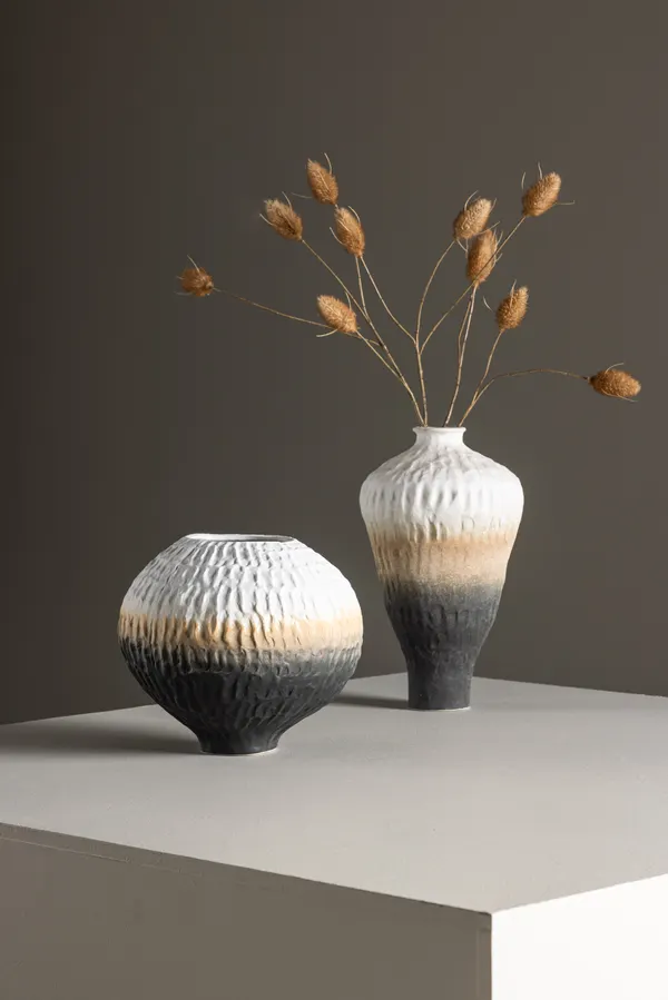 Scheibe Vase
