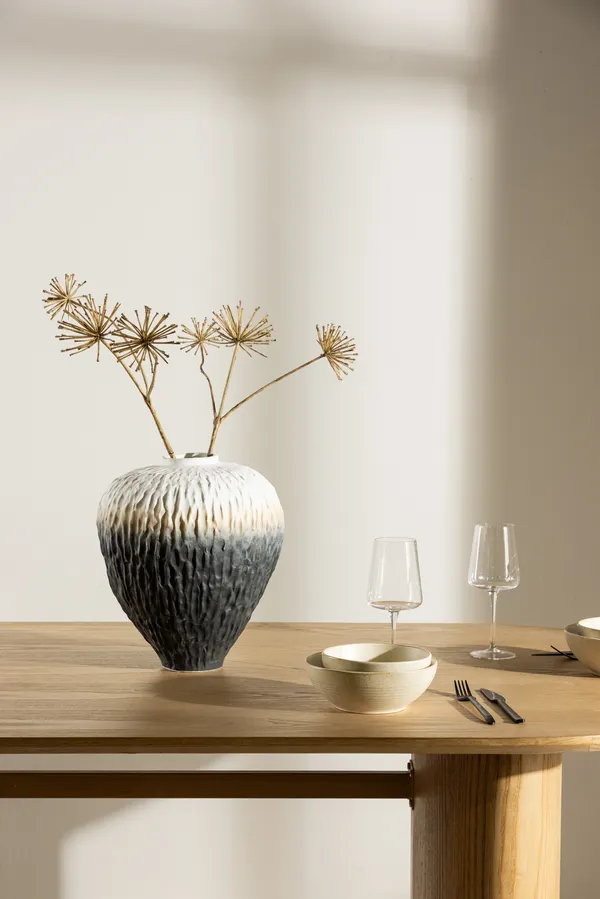Scheibe Vase