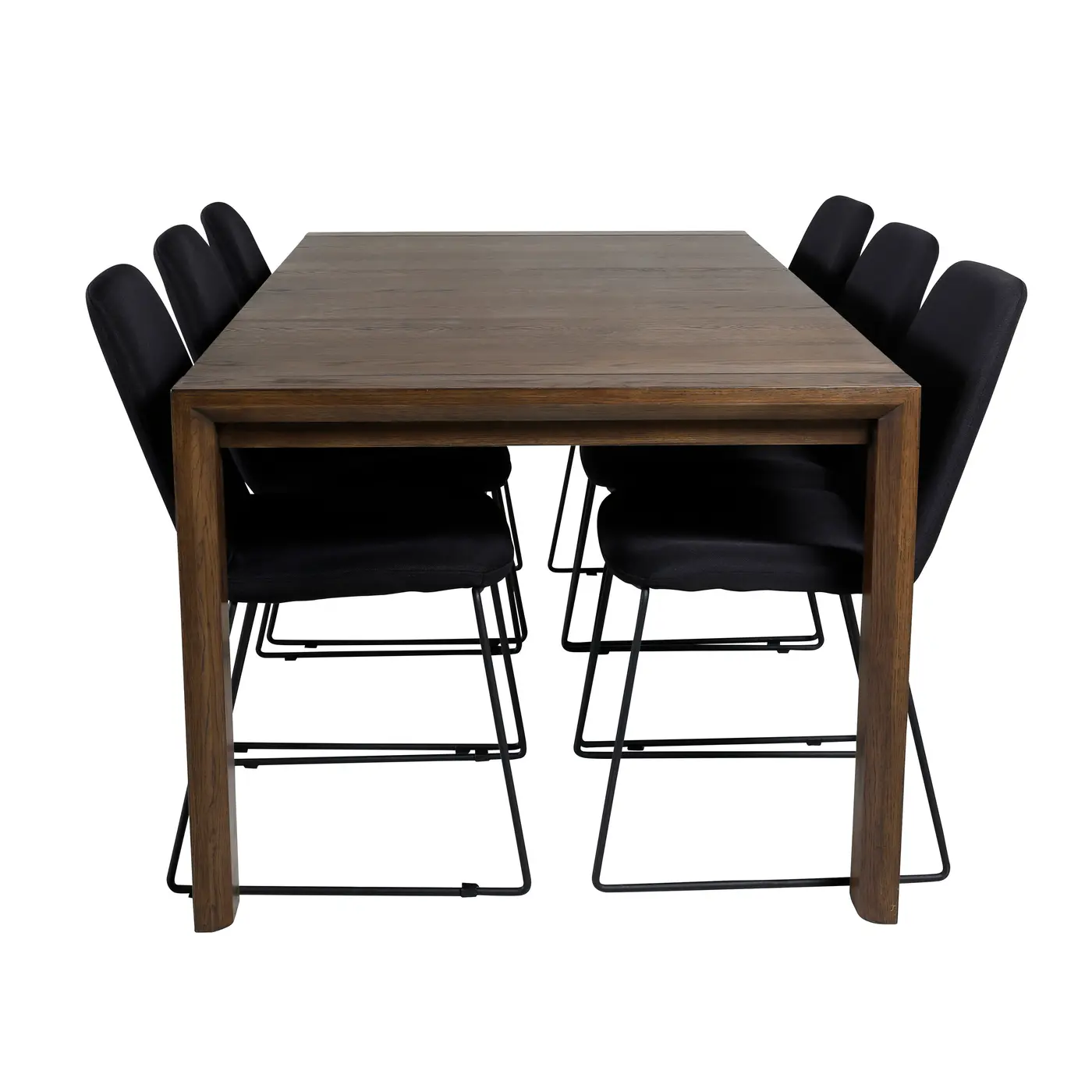 Slider Rechteckiges Esstischset – Ansicht 2