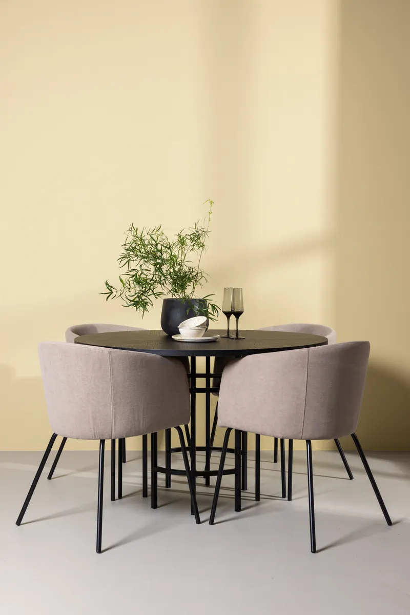 Kopenhagen Rundes Esstischset