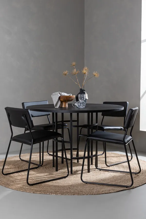 Kopenhagen Rundes Esstischset