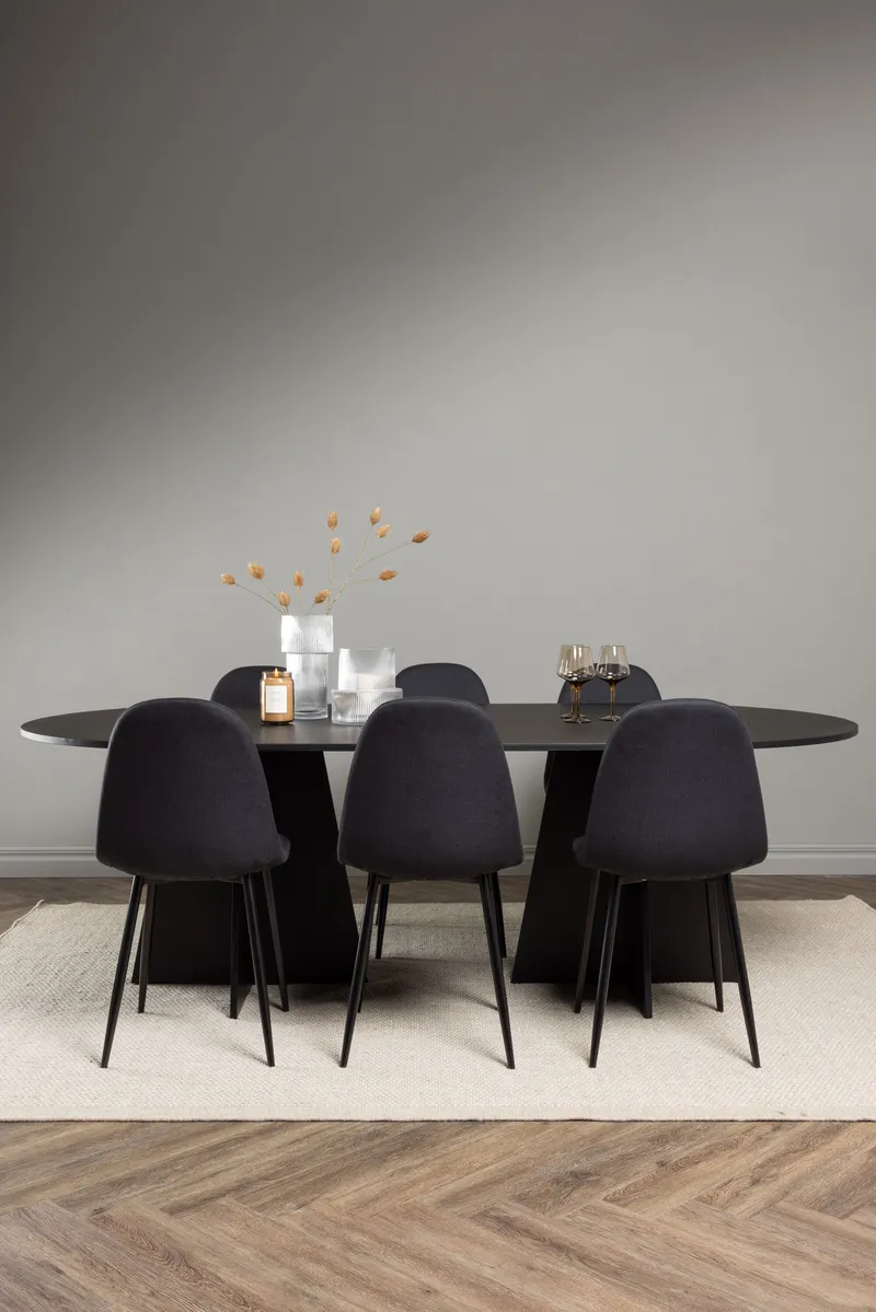 Bootcut Rechteckiges Esstischset