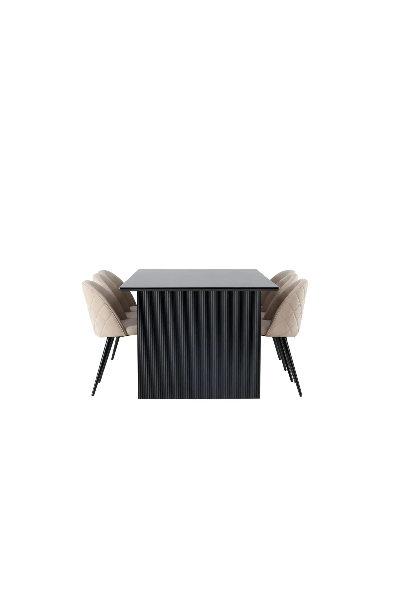 Dining Set Vail mit den Stühlen Velvet – Ansicht 2