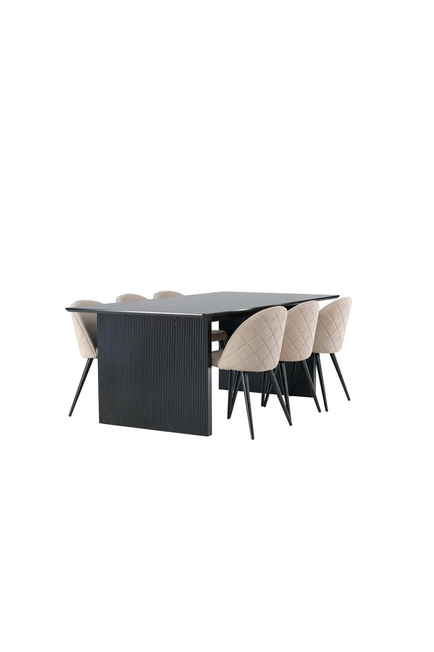 Dining Set Vail mit den Stühlen Velvet – Ansicht 3