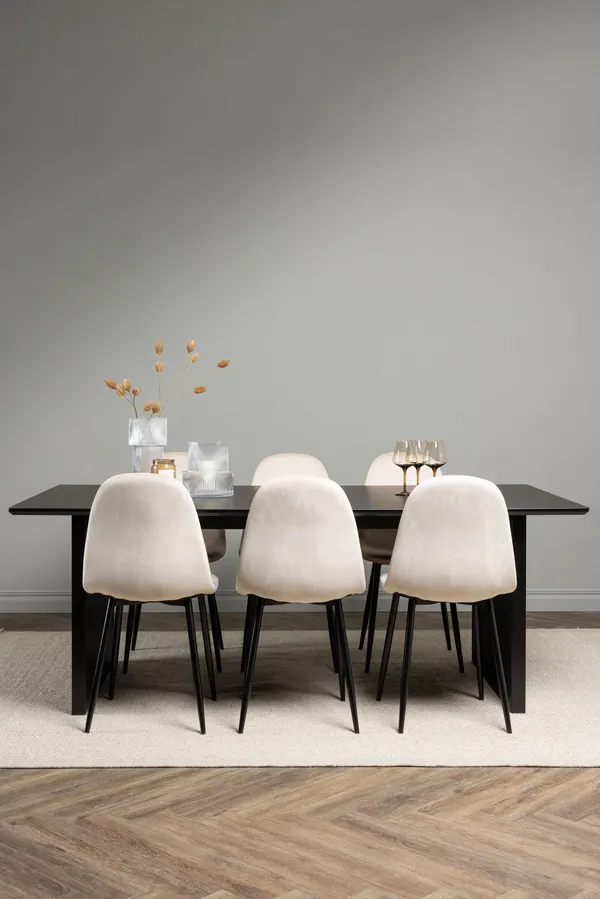 Dining Set Vail mit den Stühlen Polar