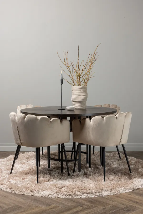 Kopenhagen Rundes Esstischset