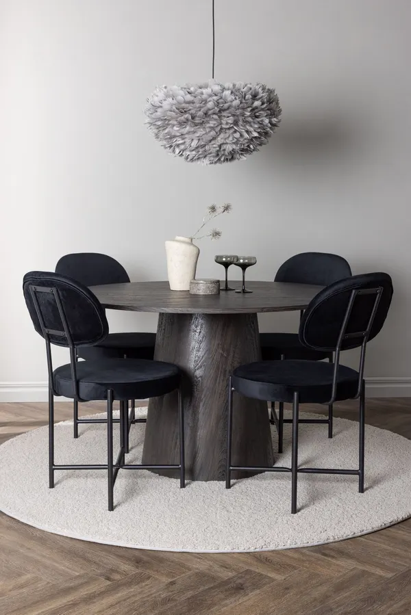 Esszimmergarnitur Lanzo mit den Stühlen Stella