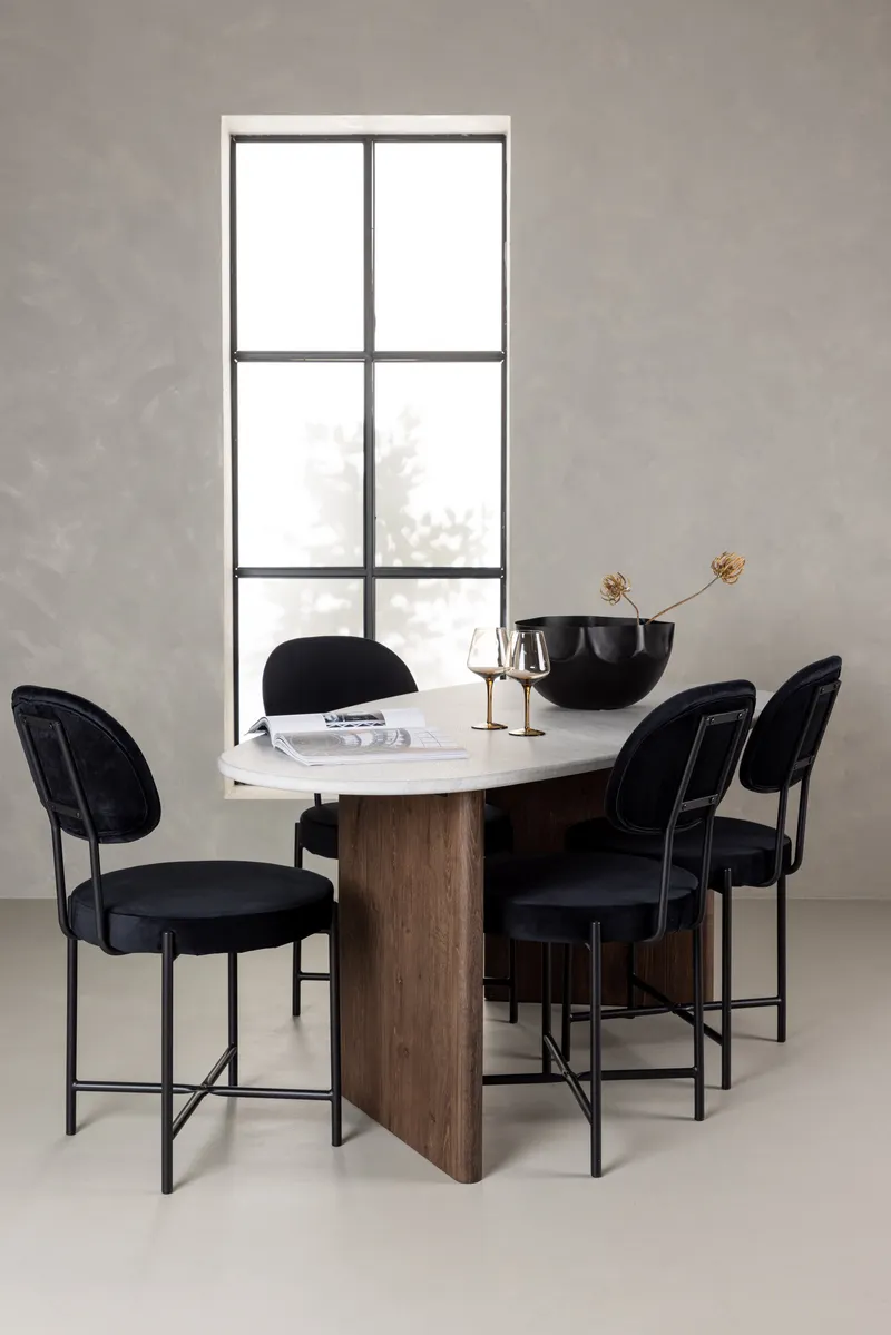 Esstischset Grönvik mit den Stühlen Stella