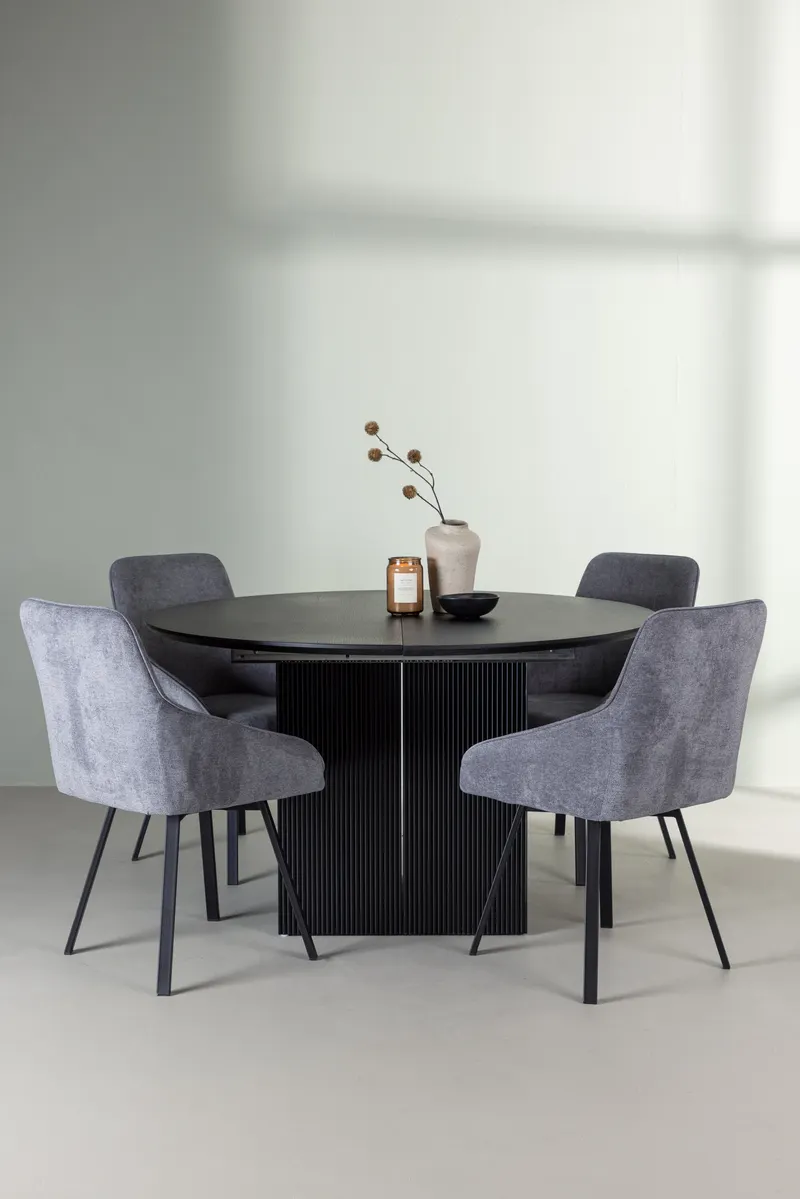 Esstischset Matilda mit den Stühlen Rosie