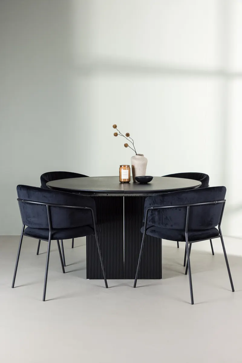 Esszimmergarnitur Matilda mit den Stühlen Selma