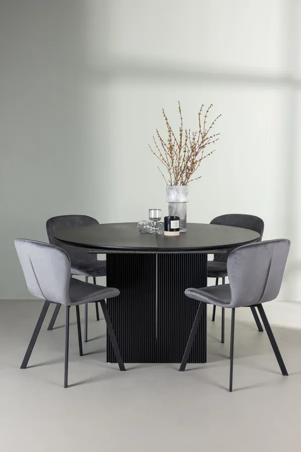 Esszimmergarnitur Matilda mit den Stühlen Lilja