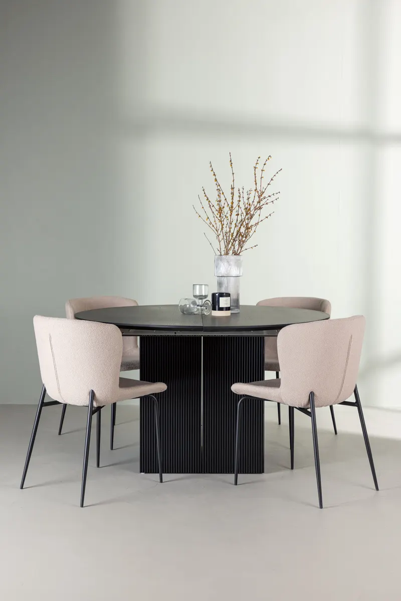 Esszimmergarnitur Matilda mit den Stühlen Modesto