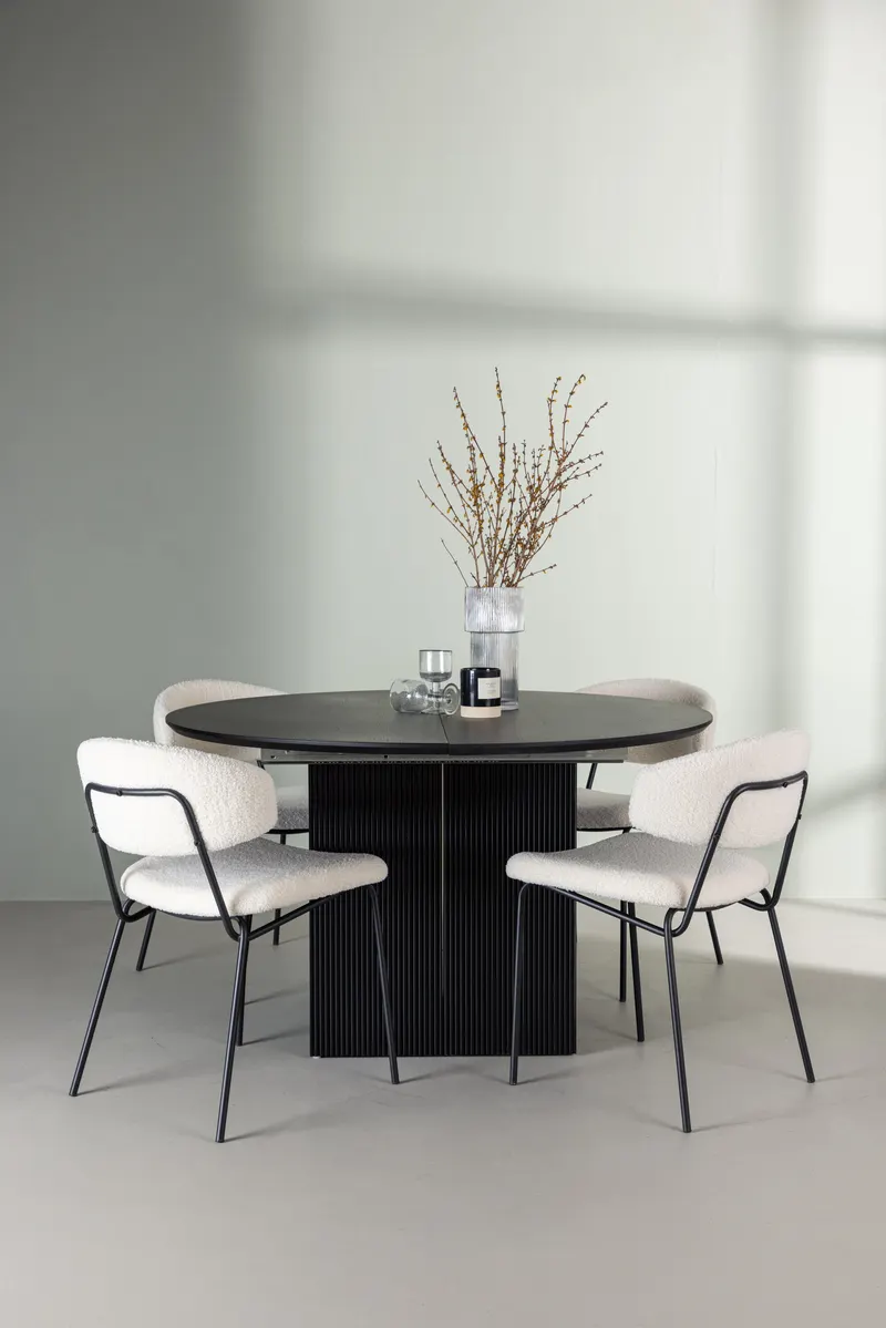 Esszimmergarnitur Matilda mit den Stühlen Chico