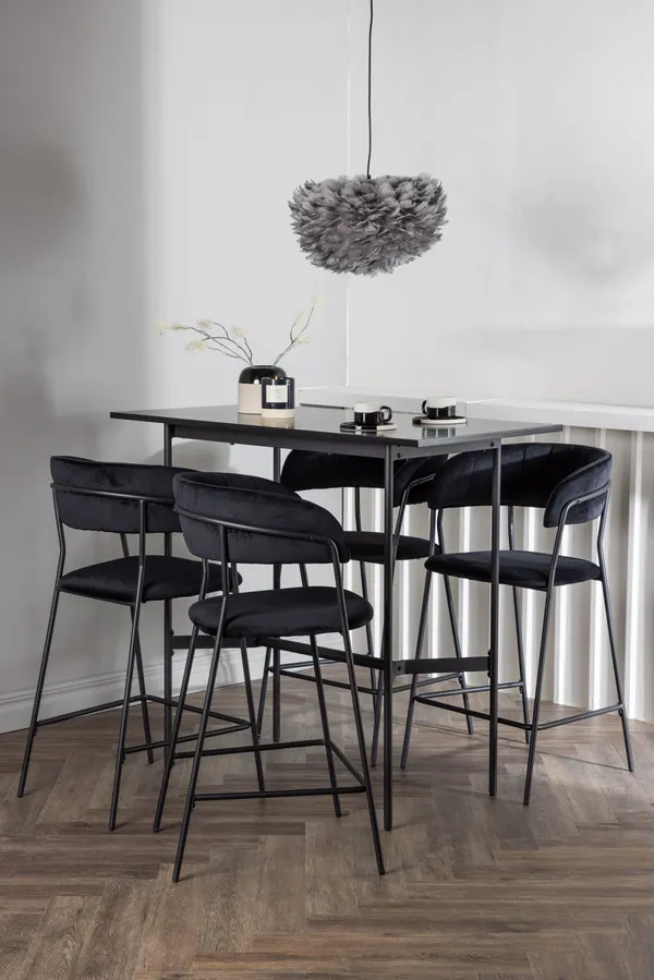 Bar-Set Rax mit den Stühlen Lui