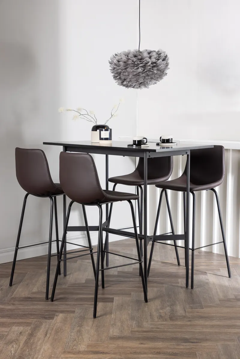 Bar-Set Rax mit den Stühlen Alexi