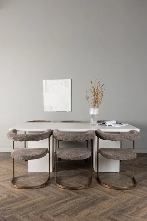 Esszimmergarnitur Olga mit den Stühlen Morning