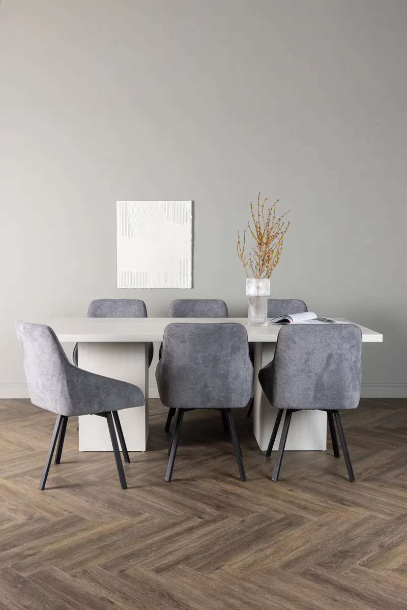 Esszimmergarnitur Olga mit den Stühlen Rosie